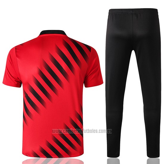 Chandal del Atletico Madrid Manga Corta 2019-2020 Rojo